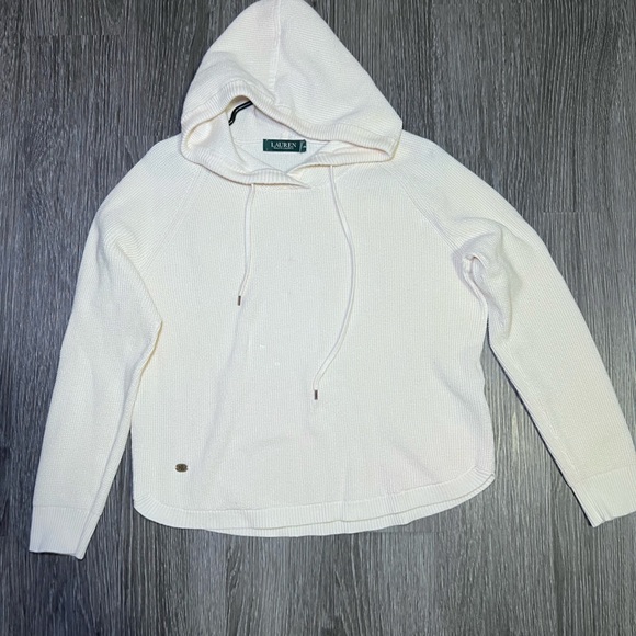 Lauren Ralph Lauren Jackets & Blazers - Nice 100% cotton sweater, Ralph Lauren brand, white color